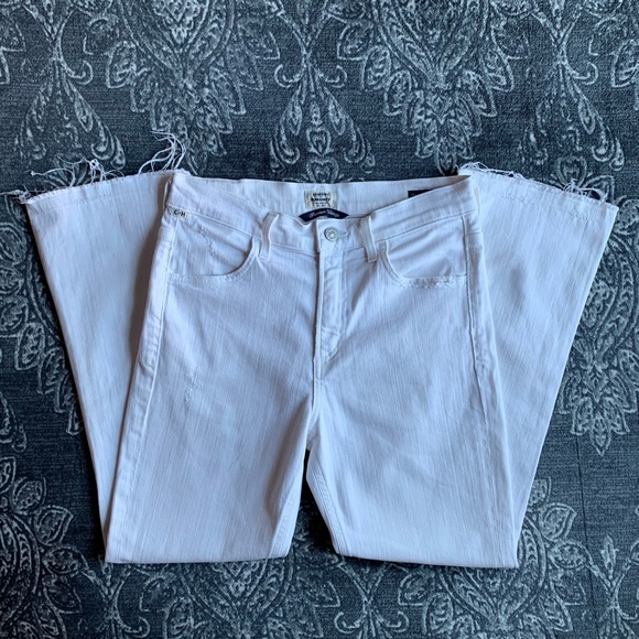 Citizens Of Humanity Drew Crop Flare Fray Hem Jean - Picture 2 of 10